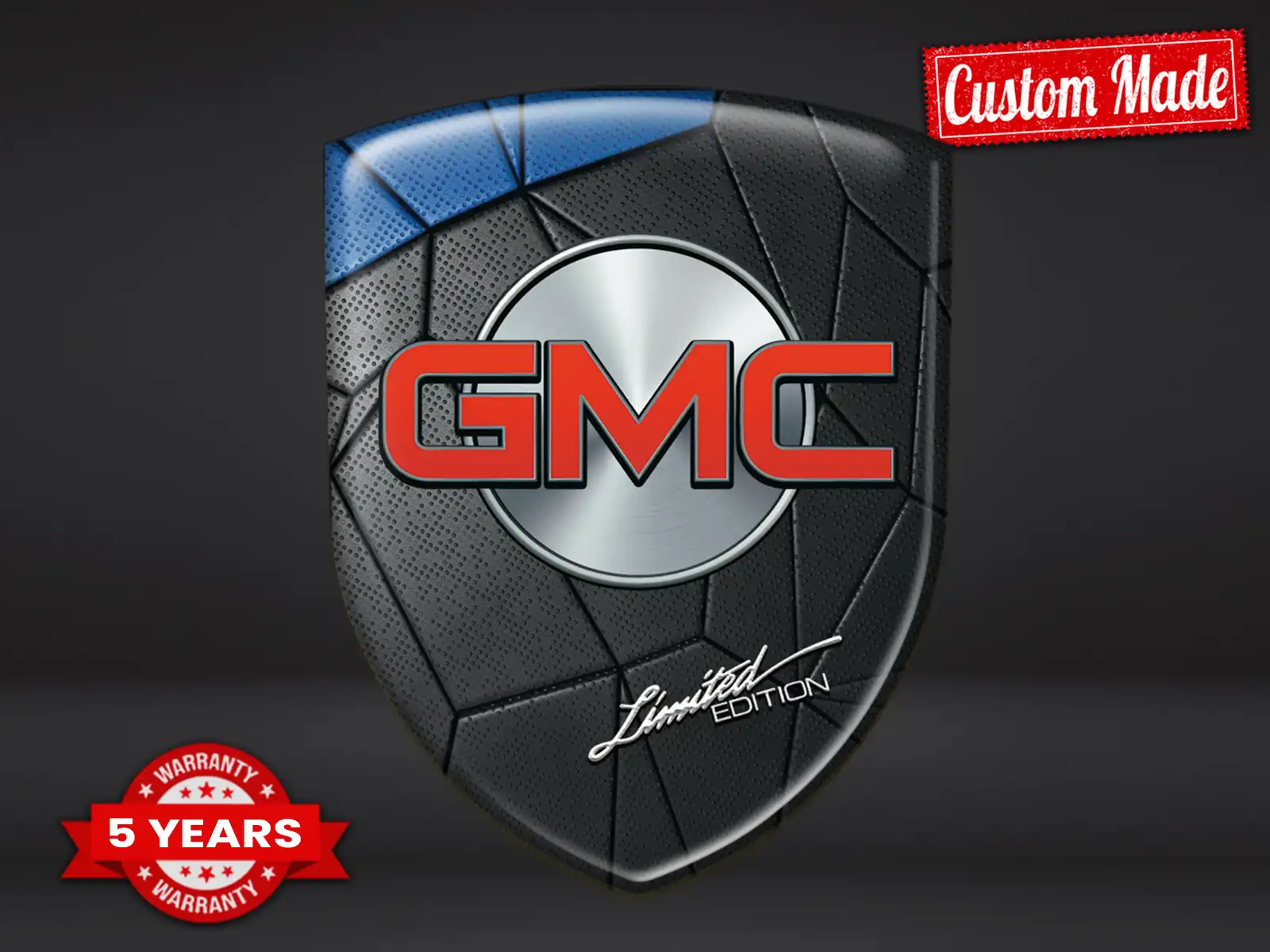 GMC Custom Auto Emblems Style Max Lasting Pro Edition